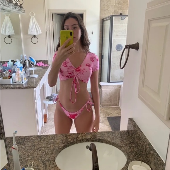 Tie Dye 3 Piece Swimsuit - Picture 8 of 10